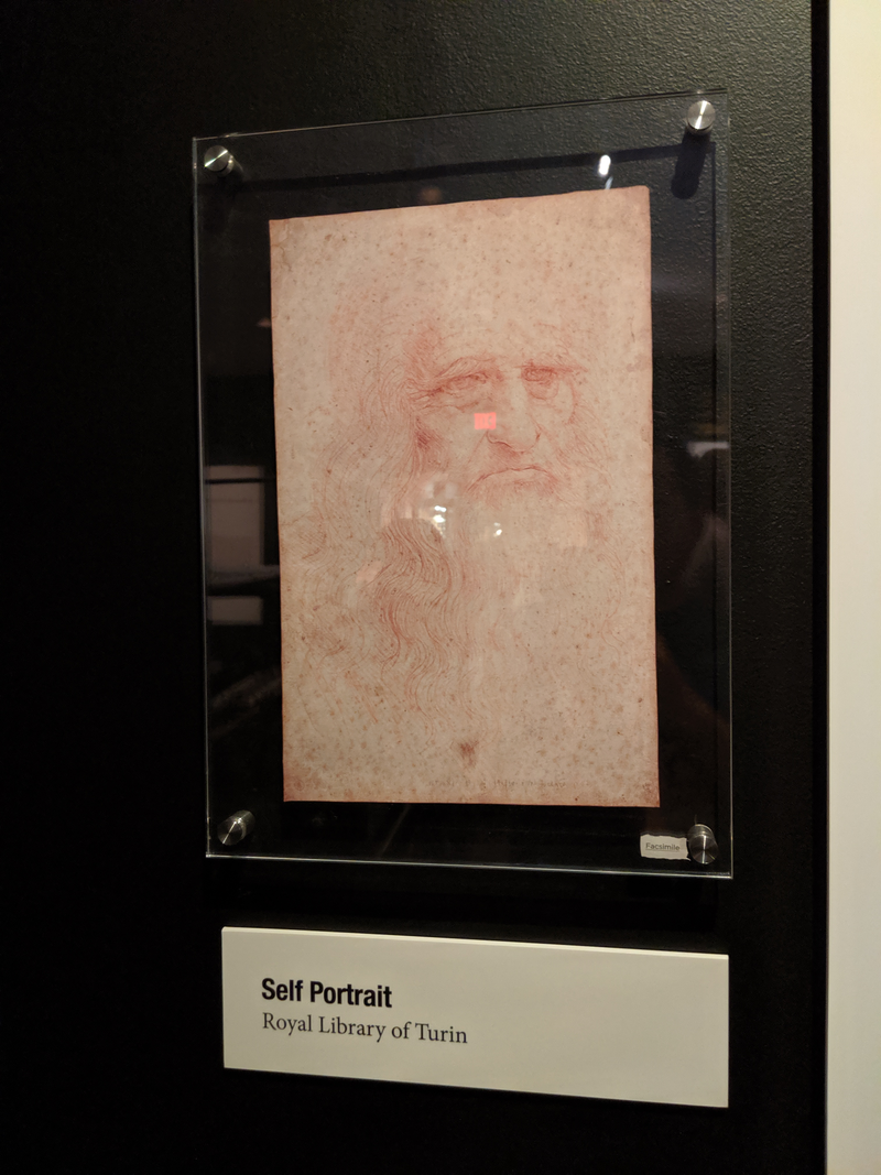 Illustration for article titled Pictures from the Reagan Library: The da Vinci Exhibit